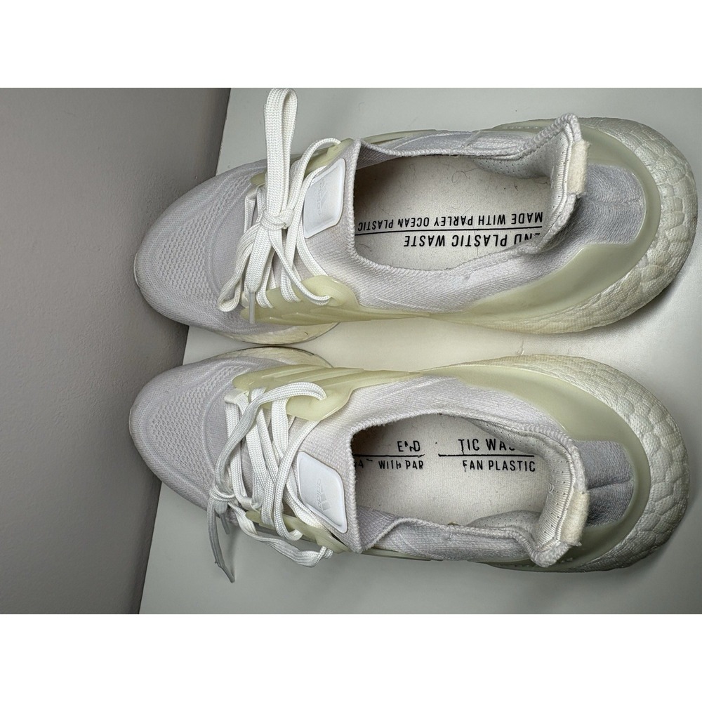 Adidas UltraBoost 22 Cloud White Women's‎ Running Shoes Sneakers Casual - Size 9 - Picture 10 of 12